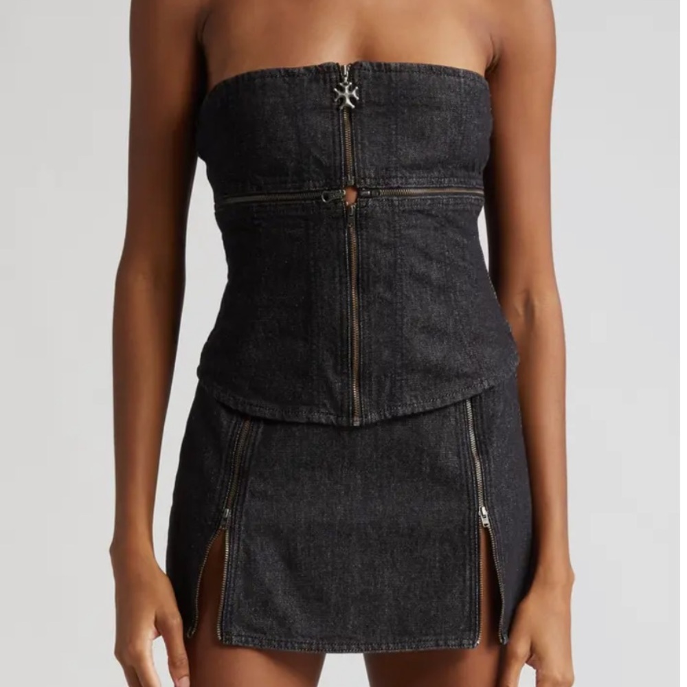 Miaou Ana corset strapless top